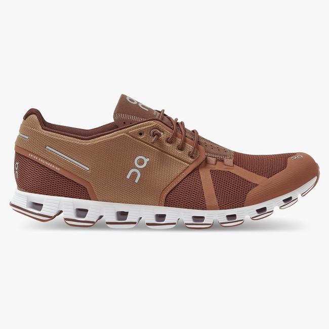 ON Cloud Mens - Men's Road Running Shoes NZ-97125 Russet/Cocoa